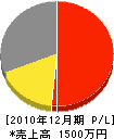 長沢電気工事 損益計算書 2010年12月期