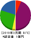 貴志安商店 貸借対照表 2010年3月期