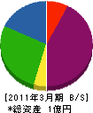 岩崎電器店 貸借対照表 2011年3月期