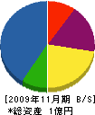 山二総合保全 貸借対照表 2009年11月期