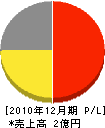 松谷鐵工 損益計算書 2010年12月期