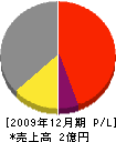 田村緑知苑 損益計算書 2009年12月期
