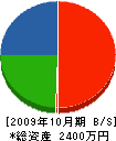 遠藤工業所 貸借対照表 2009年10月期