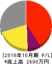 ヤマナ巧業 損益計算書 2010年10月期