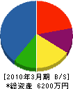 東京電化装備 貸借対照表 2010年3月期