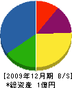 畑山電工 貸借対照表 2009年12月期