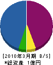 中井保組 貸借対照表 2010年3月期