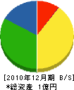佐藤企業 貸借対照表 2010年12月期