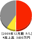 三紀土木 損益計算書 2009年12月期