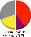 兼タ丸浅野鉄工所 損益計算書 2012年1月期
