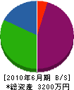 櫻木建設 貸借対照表 2010年6月期