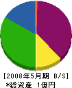 大徳工務店 貸借対照表 2008年5月期