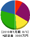 九州商事 貸借対照表 2010年5月期