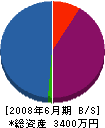 村口電工 貸借対照表 2008年6月期