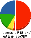 杉渕板金工業所 貸借対照表 2009年12月期