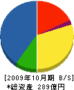 泉 貸借対照表 2009年10月期