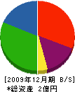 宏陽 貸借対照表 2009年12月期