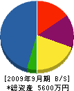 龍川工業所 貸借対照表 2009年9月期