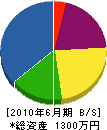 前田電機工業所 貸借対照表 2010年6月期