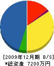 濱田海運 貸借対照表 2009年12月期