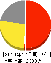 太田電気商会 損益計算書 2010年12月期