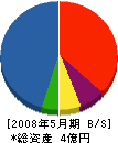 宮脇工業 貸借対照表 2008年5月期