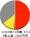 ヤマザキ工業 損益計算書 2009年12月期