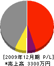 宮本鉄建工業 損益計算書 2009年12月期