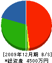 藤鳶運輸 貸借対照表 2009年12月期
