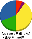 姫路ジーエス電池販売 貸借対照表 2010年3月期