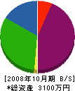 ソーワロジック 貸借対照表 2008年10月期