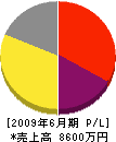 橋本土建 損益計算書 2009年6月期