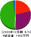 南光電機商会 貸借対照表 2009年12月期