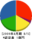 小林興商 貸借対照表 2009年4月期