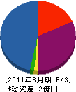 鈴木興業 貸借対照表 2011年6月期