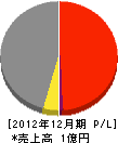 柴田組 損益計算書 2012年12月期