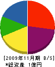 田中工業所 貸借対照表 2009年11月期