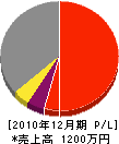 山本美建 損益計算書 2010年12月期