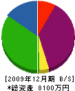 北部地研 貸借対照表 2009年12月期