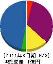ヤマトプロジェクト 貸借対照表 2011年6月期