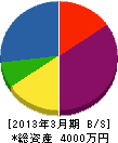 伊藤電業 貸借対照表 2013年3月期