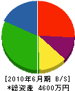 株木土建 貸借対照表 2010年6月期 株木土建 貸借対照表 2010年6月期