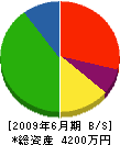 東亜ホーム 貸借対照表 2009年6月期