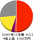 田井商店 損益計算書 2007年12月期