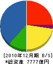 日本アイ・ビー・エム 貸借対照表 2010年12月期