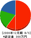 前田畳店 貸借対照表 2008年12月期