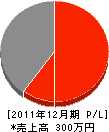 岩崎興業 損益計算書 2011年12月期