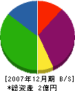 伊藤鉄工建設 貸借対照表 2007年12月期