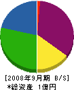 阪神土木建設 貸借対照表 2008年9月期