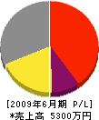 日本海基礎 損益計算書 2009年6月期